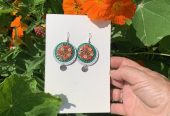 Unique Upcycled Eco Earrings