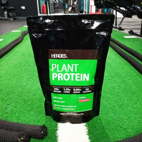 Heroes Plant Protein and Weight Training Gloves